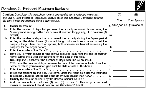 Reduced Maximum Exclusion