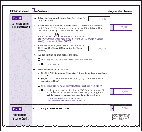 Browns' EIC Worksheet B, page 2