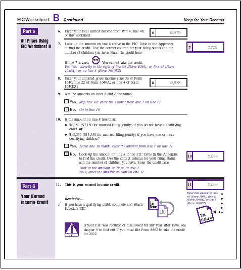 Greens' EIC Worksheet B, page 2