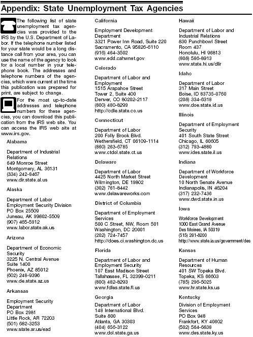 State unemployment tax 