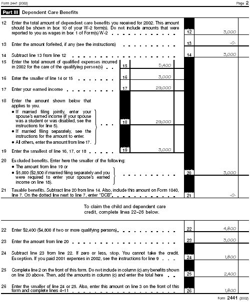 Form 2441, Page 2