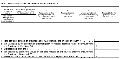 Line 7 Worksheet