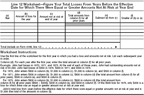 Line 12 Worksheet