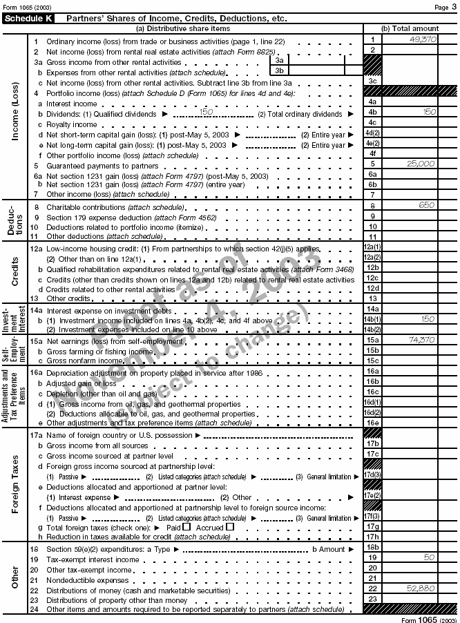 Form 1065 page 3