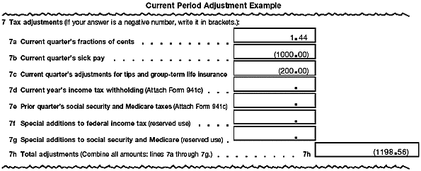 Current Period Adjustment Example