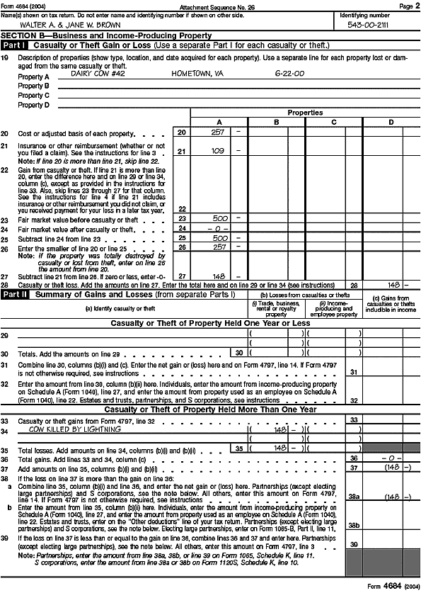 Form 4684 - page 2