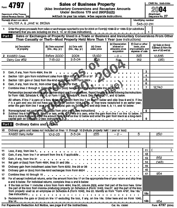 Form 4797 - page 1