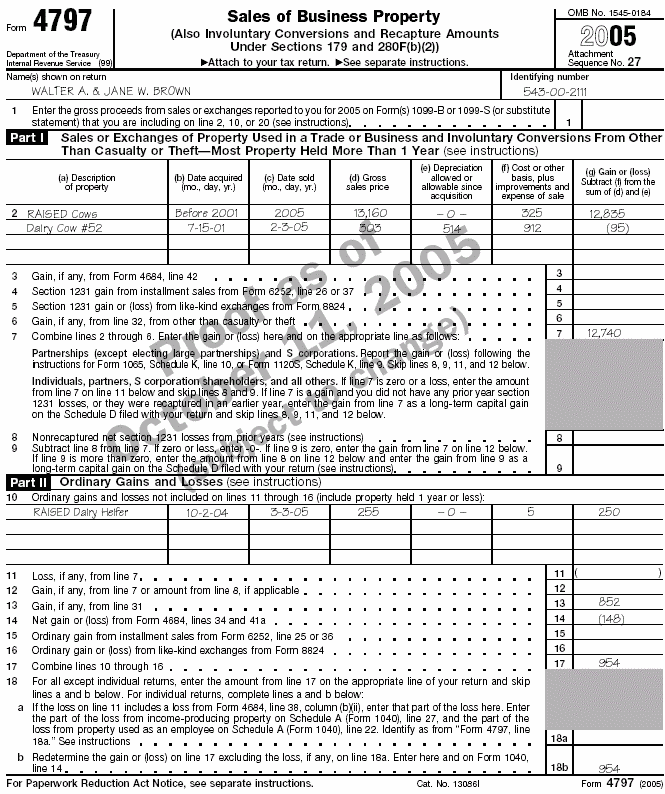 Form 4797 - page 1